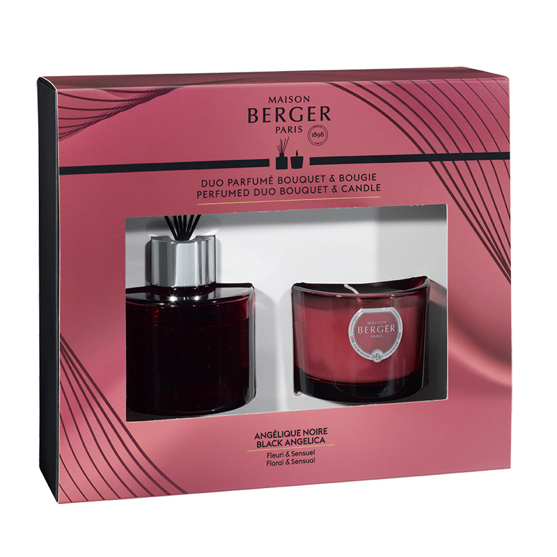 Maison Berger Raumduft Set Duality Black Angelica