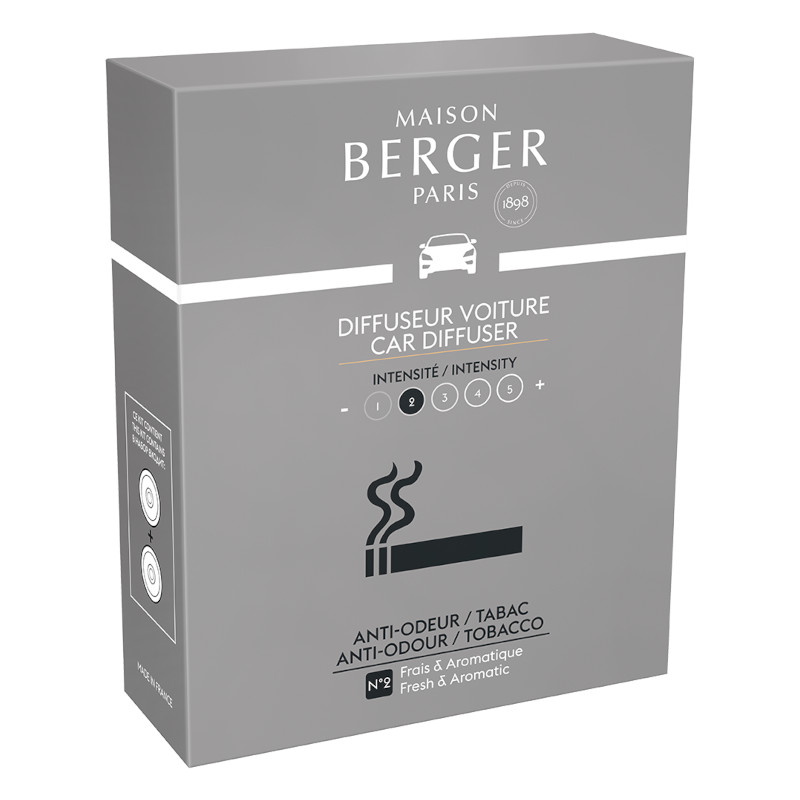 Maison Berger Auto Diffusor Refill tobacco bad smells