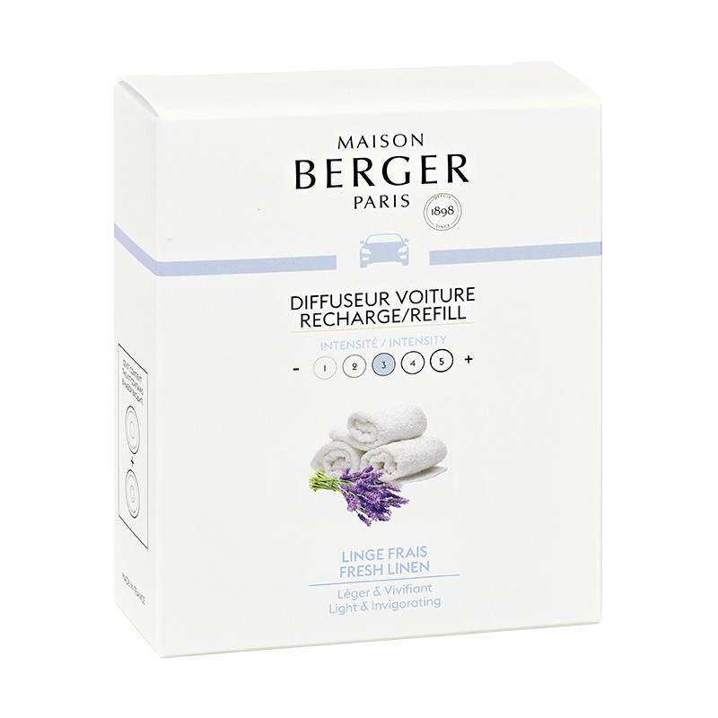 Maison Berger Auto Diffusor Refill Fresh Linen