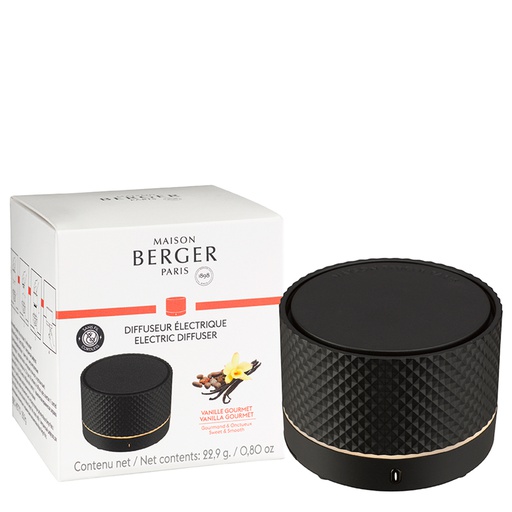 [BERG00493] Maison Berger Electric Diffusor Nomade Noir - Vanille Gourmet
