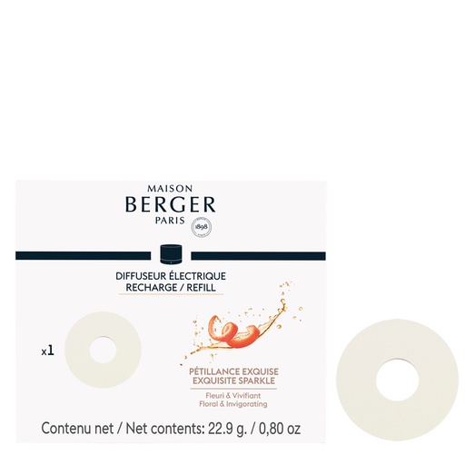 [BERG00495] Maison Berger Electric Diffusor Nomade Keramiknachfüllung Exquisit Sparkle