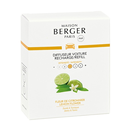 [BERG00296] Maison Berger Auto Diffusor Refill Lemon Flower