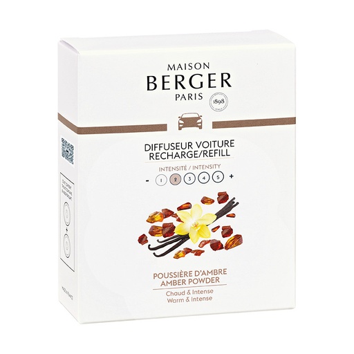 [BERG00300] Maison Berger Auto Diffusor Refill Amber Powder