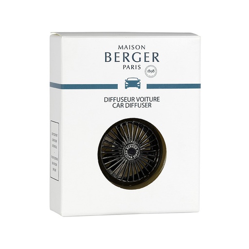 [BERG00314] Maison Berger Auto Diffusor Car wheel gun metal