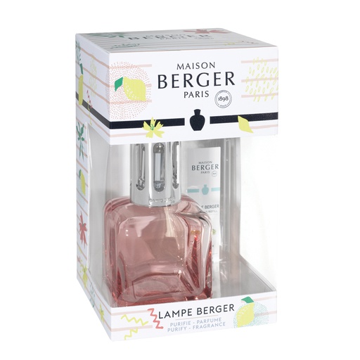 [BERG00344] Maison Berger Lampe RIVIERA - GLACON PAMPLEMOUSSE ROSE